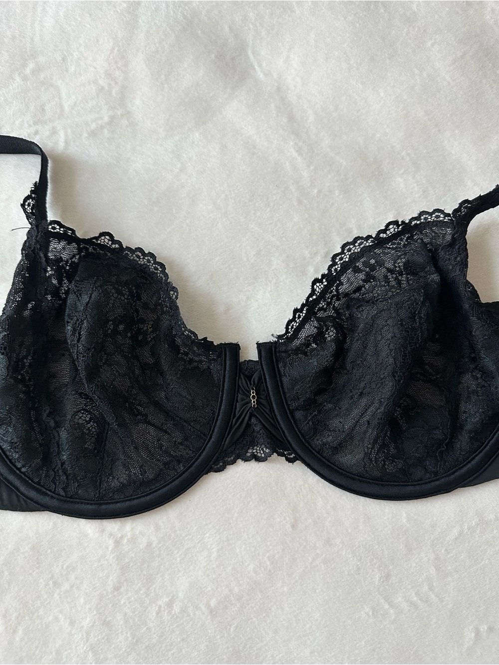 VS Lace Unlined Demi bra 34DD